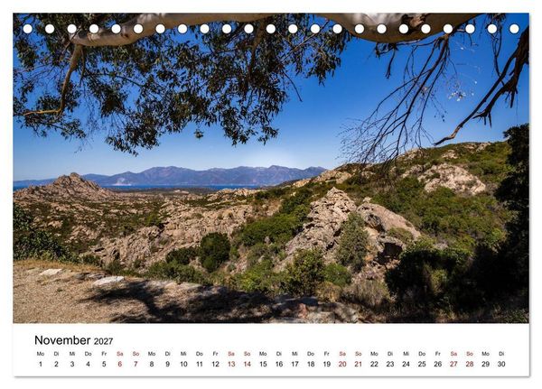 Produktbild: Korsika - Die Sch&ouml;ne im MIttelmeer (Tischkalender 2027 DIN A5 quer), CALVENDO Monatskalender