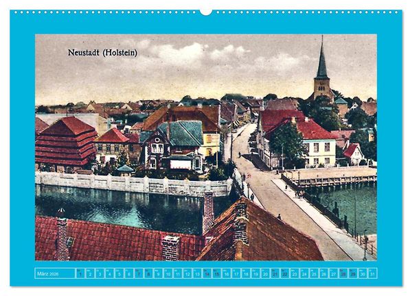 Produktbild: Gru&szlig; aus Neustadt in Holstein (hochwertiger Premium Wandkalender 2026 DIN A2 quer), Kunstdruck in Hochglanz