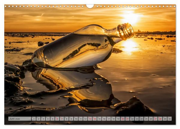 Produktbild: Seebad B&uuml;sum (Wandkalender 2026 DIN A3 quer), CALVENDO Monatskalender