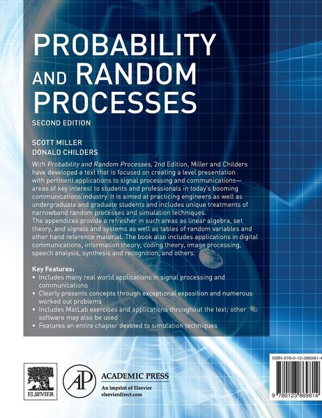 Produktbild: Probability and Random Processes