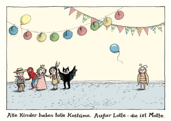 Produktbild: Alle Kinder-Postkartenset Motiv "Lotte"