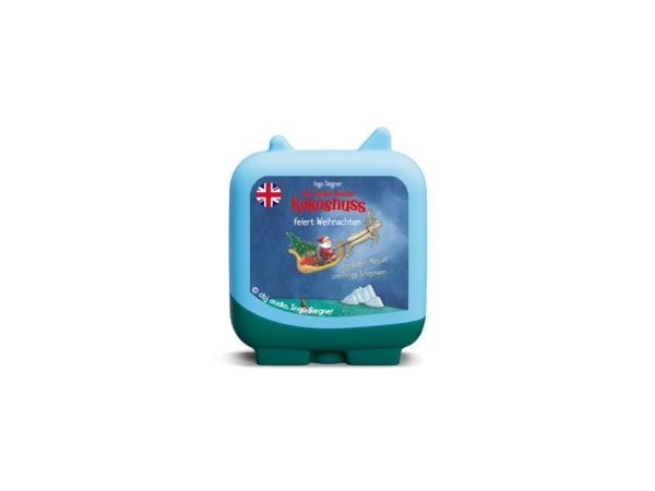 Produktbild: Pocket Tonies: Der kleine Drache Kokosnuss feiert Weihnachten. Englisch lernen mit dem kleinen Drachen Kokosnuss.