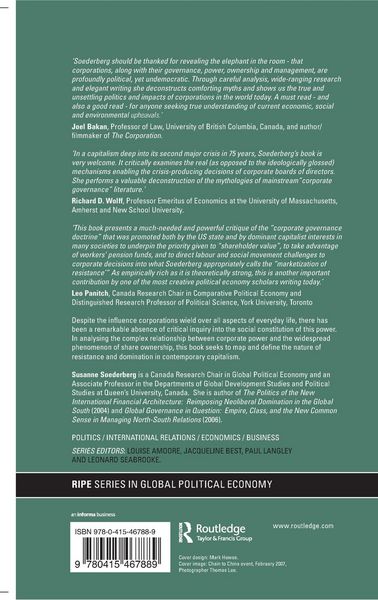 Produktbild: Corporate Power and Ownership in Contemporary Capitalism