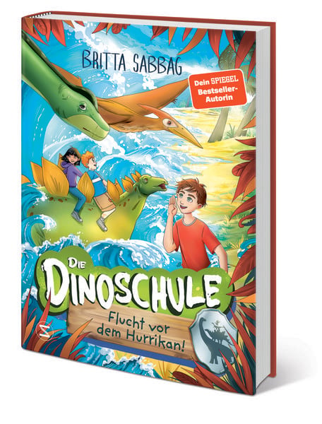 Produktbild: Die Dinoschule &ndash; Flucht vor dem Hurrikan! (Band 5)