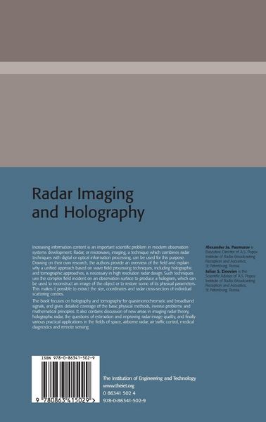 Produktbild: Radar Imaging and Holography