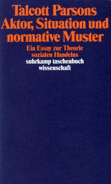 Produktbild: Aktor, Situation und normative Muster