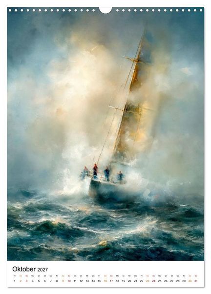 Produktbild: K&uuml;stenzauber - Nordische Impressionen (Wandkalender 2027 DIN A3 hoch), CALVENDO Monatskalender