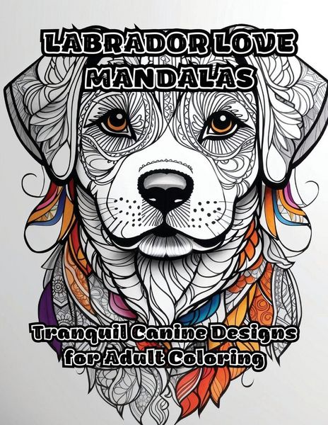 Produktbild: Labrador Love Mandalas
