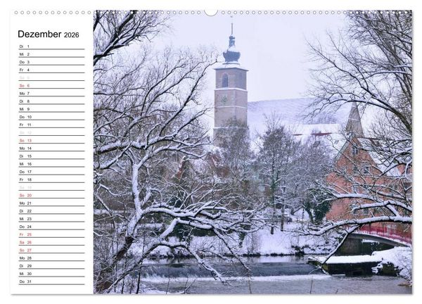 Produktbild: Crailsheim - Stimmungsvolle Momente (Wandkalender 2026 DIN A2 quer), CALVENDO Monatskalender