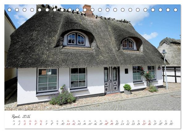 Produktbild: Maasholm - der Fischerort an Schlei und Ostsee (Tischkalender 2026 DIN A5 quer), CALVENDO Monatskalender