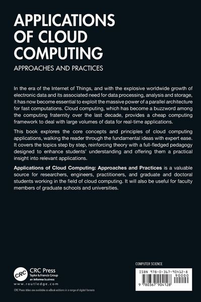 Produktbild: Applications of Cloud Computing