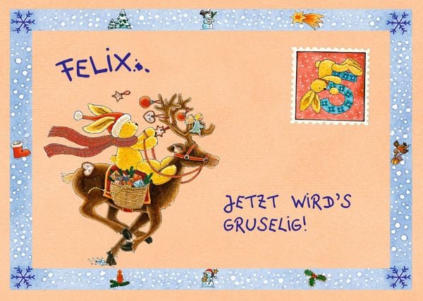 Produktbild: Briefbuch: 24 Adventsbriefe von Felix
