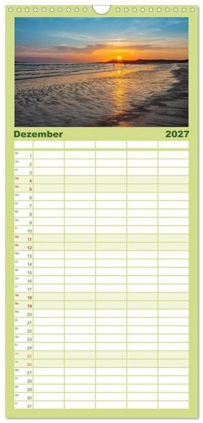 Produktbild: Familienplaner 2027 - Morbihan - Eine Entdeckungsreise in den S&uuml;den der Bretagne mit 5 Spalten (Wandkalender, 21 x 45 cm) CALVENDO