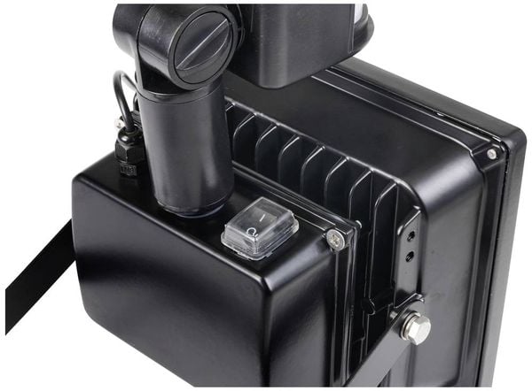 Produktbild: Sygonix SY-5461110 Solar-Spot mit Bewegungsmelder 30W Leuchtfarben: Neutralwei&szlig;