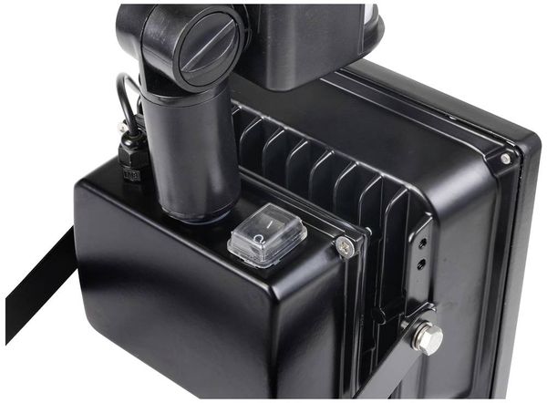 Sygonix SY-5461110 Solar-Spot mit Bewegungsmelder 30W Neutralweiß Schwarz