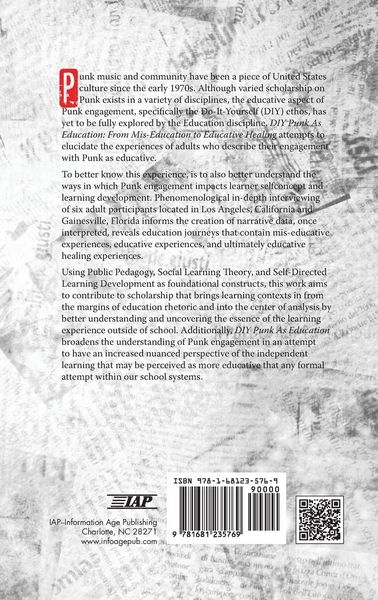 Produktbild: DIY Punk as Education