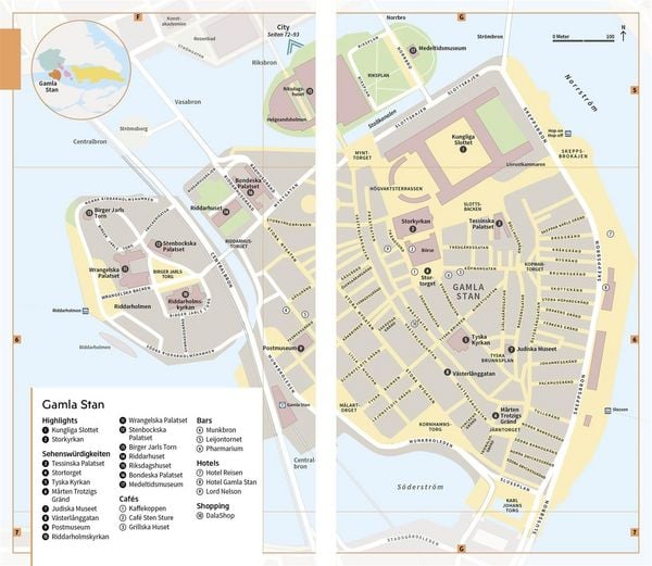 Produktbild: Vis-&agrave;-Vis Reisef&uuml;hrer Stockholm