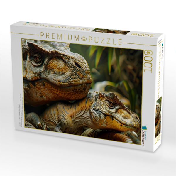 Produktbild: CALVENDO Puzzle Ein Motiv aus dem Kalender "Dino-Babys" | 1000 Teile Lege-Gr&ouml;&szlig;e 64x48cm Foto-Puzzle f&uuml;r gl&uuml;ckliche Stunden