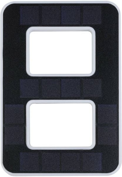 Produktbild: Paulmann 79849 Solar-Hausnummernleuchte 0.20W Warmwei&szlig; Schwarz