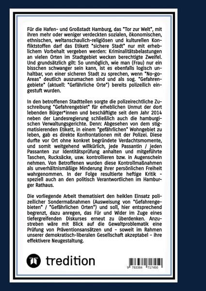 Produktbild: Polizeilich ausgewiesene Gefahrengebiete bzw. Gef&auml;hrliche Orte -
