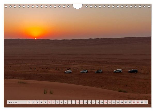 Produktbild: Oman - Eine Fotoreise (Wandkalender 2026 DIN A4 quer), CALVENDO Monatskalender