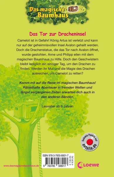 Produktbild: Das magische Baumhaus (Band 53) - Das Tor zur Dracheninsel