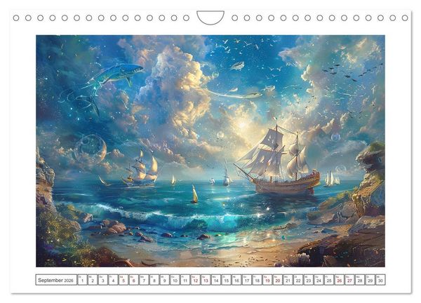 Produktbild: Surreale Traumwelten (Wandkalender 2026 DIN A4 quer), CALVENDO Monatskalender