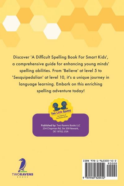 Produktbild: A Difficult Spelling Book For Smart Kids