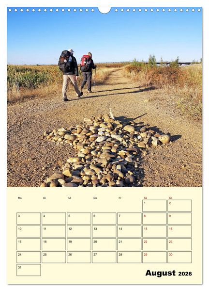 Produktbild: Buen Camino - Mein Jakobsweg - Camino Franc&eacute;s (Wandkalender 2026 DIN A3 hoch), CALVENDO Monatskalender