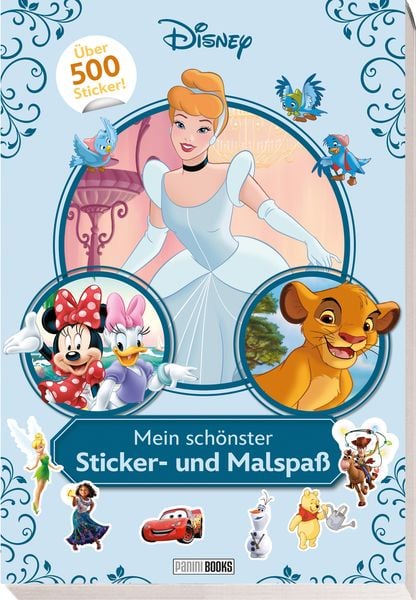 Disney: Mein schönster Sticker- und Malspaß, Taschenbuch von Walt Disney,Panini, Panini, 978-3-8332-4532-9