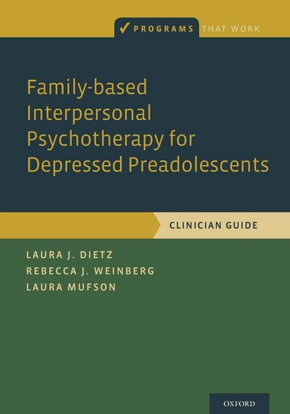 Produktbild: Family-Based Interpersonal Psychotherapy for Depressed Preadolescents