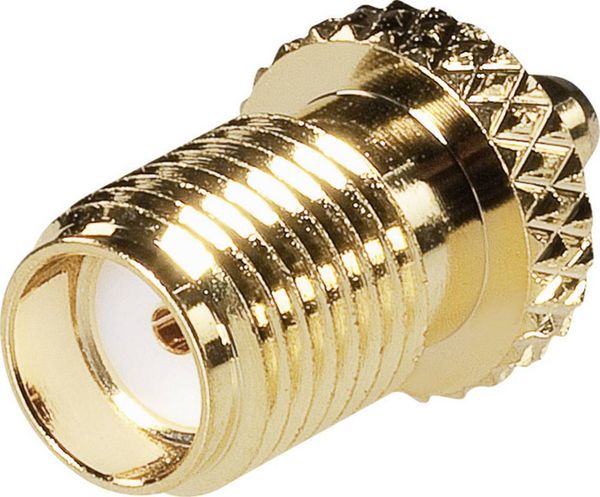 Produktbild: BKL Electronic 0416510 0416510 MMCX-Adapter MMCX-Stecker - SMA-Buchse 1St.