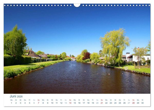 Produktbild: Berne 2026. Impressionen zwischen Weser und Hunte (Wandkalender 2026 DIN A3 quer), CALVENDO Monatskalender