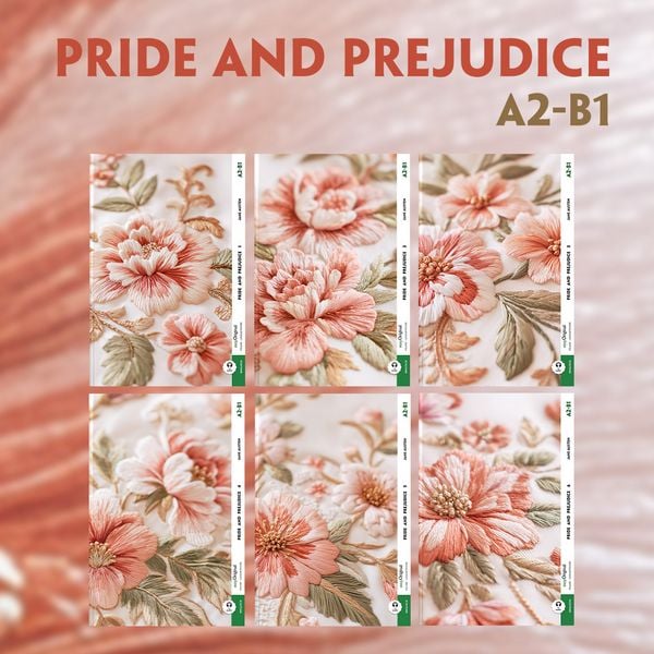 Produktbild: Pride and Prejudice A2-B1 (6 Hardcover + Audio-Online)
