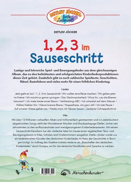Produktbild: Detlev J&ouml;cker: 1, 2, 3 im Sauseschritt