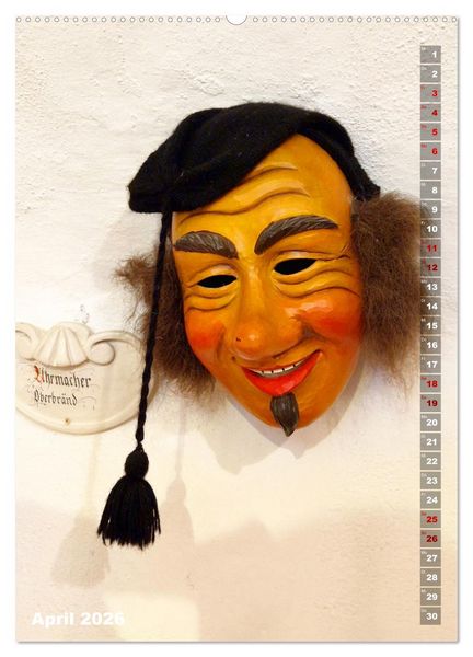 Produktbild: Leben, lachen, Narren (Wandkalender 2026 DIN A2 hoch), CALVENDO Monatskalender