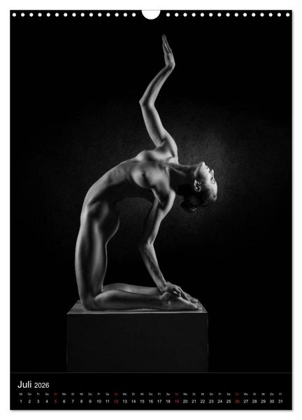 Produktbild: BODY SCULPTURE (Wandkalender 2026 DIN A3 hoch), CALVENDO Monatskalender