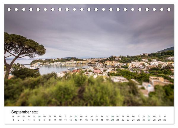 Produktbild: Ischia - Isola verde (Tischkalender 2026 DIN A5 quer), CALVENDO Monatskalender