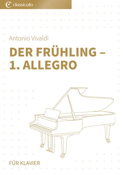Produktbild: Der Frühling - 1. Allegro : Für Klavier