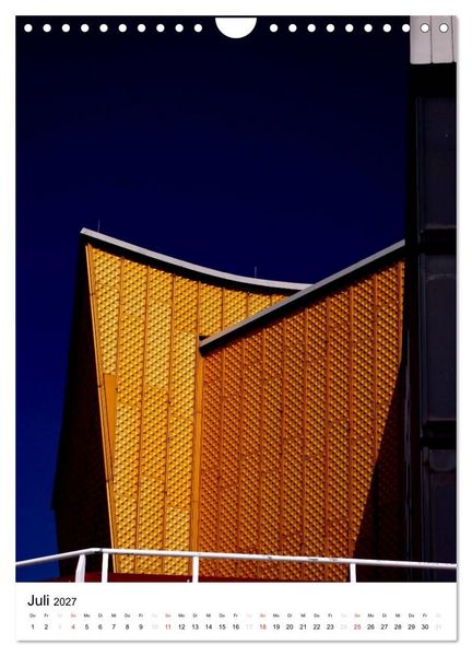 Produktbild: Philharmonie und Kammermusiksaal Berlin (Wandkalender 2027 DIN A4 hoch), CALVENDO Monatskalender