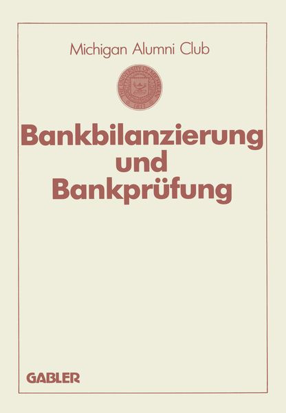 Produktbild: Bankbilanzierung und Bankpr&uuml;fung