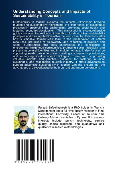 Produktbild: Understanding Concepts and Impacts of Sustainability in Tourism