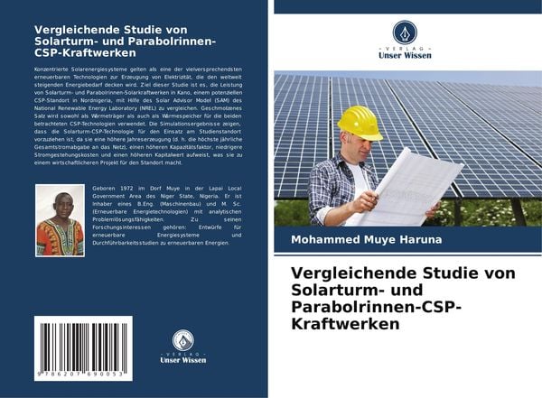 Produktbild: Vergleichende Studie von Solarturm- und Parabolrinnen-CSP-Kraftwerken
