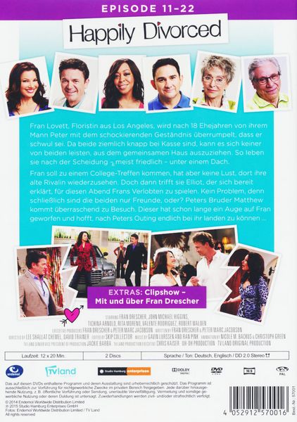 Produktbild: Happily Divorced 2.1 - Episode 11-22 [2 DVDs]