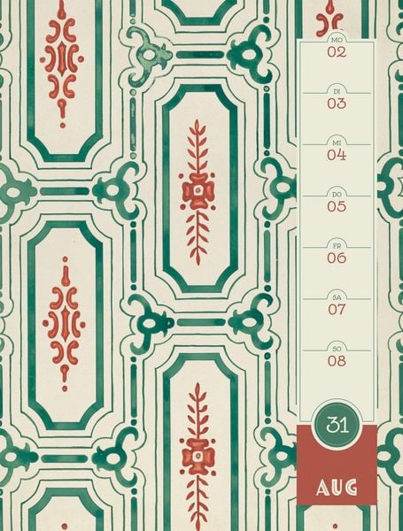 Produktbild: Patterns Wochenplaner Kalender 2027