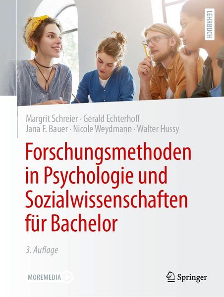 Produktbild: Forschungsmethoden in Psychologie und Sozialwissenschaften f&uuml;r Bachelor