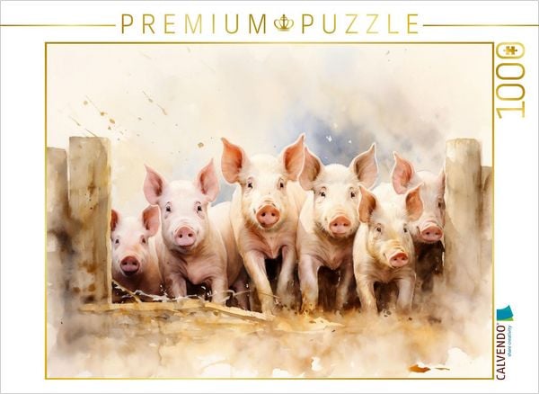 CALVENDO Puzzle Ein Motiv aus dem Kalender '365 Tage auf dem Land' | 1000 Teile Lege-Größe 64x48cm Foto-Puzzle für glückliche Stunden