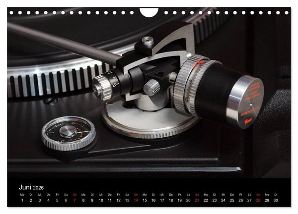Produktbild: Vintage Turntables Made In Schwarzwald (Wandkalender 2026 DIN A4 quer), CALVENDO Monatskalender