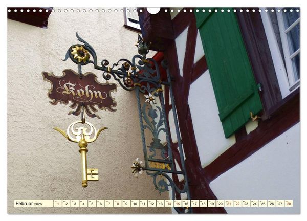 Produktbild: Unterwegs in der Altstadt von Geislingen (Wandkalender 2026 DIN A3 quer), CALVENDO Monatskalender