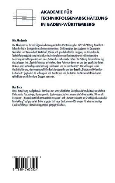 Produktbild: Humankapital und Wissen